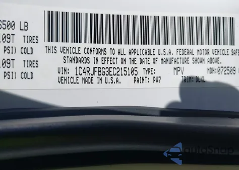 2014 Jeep Grand Cherokee Limited from USA, damaged, VIN 1C4RJFBG3EC215105